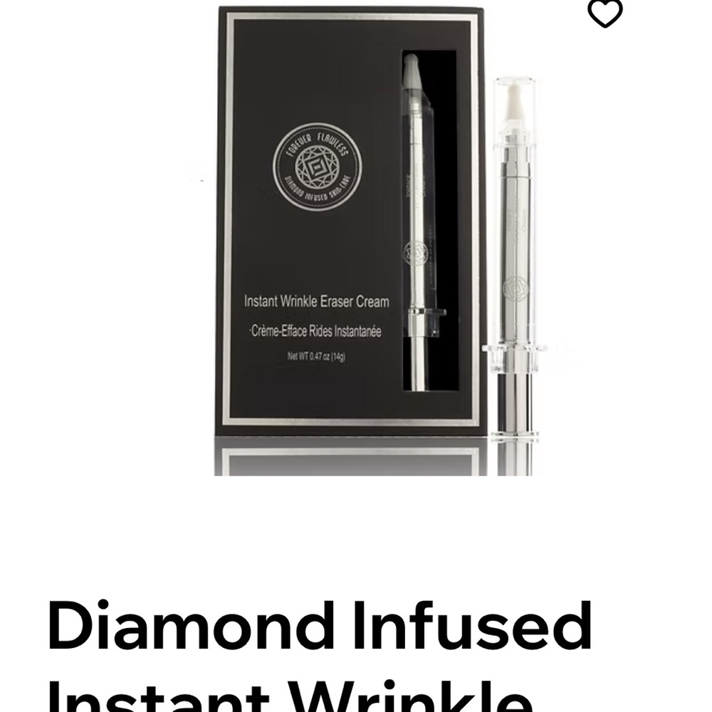 Diamond Infused Instant Wrinkle Eraser Cream